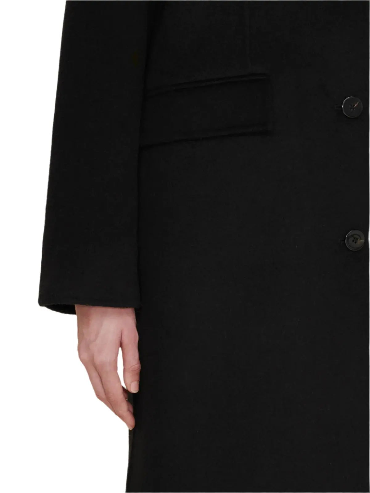 Felsa Wool Coat Black Holzweiler