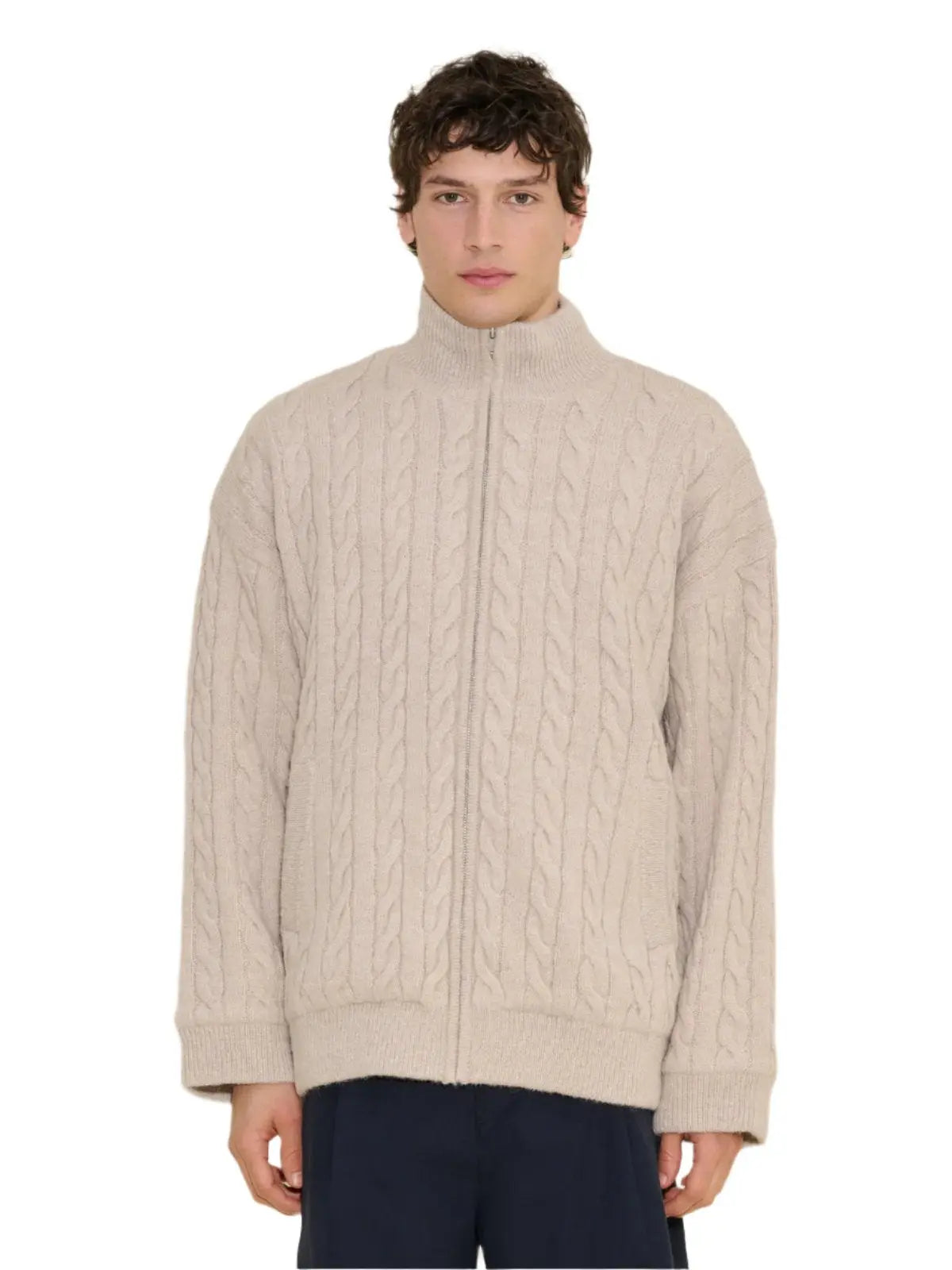 Mitosis Zip Jacket Sand Mix Holzweiler