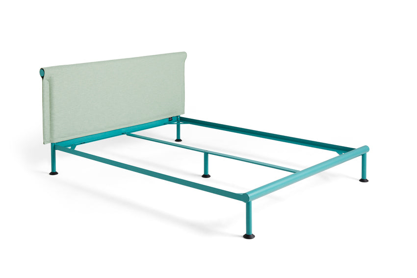 Tamoto Bed Mint Turqouise Powder Coated Steel Frame HAY