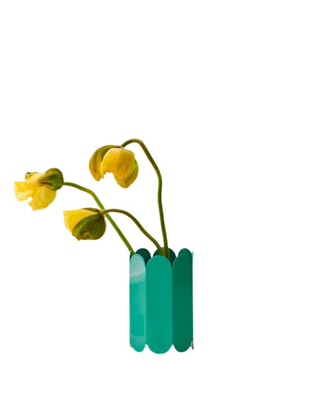 Arcs Vase Green HAY