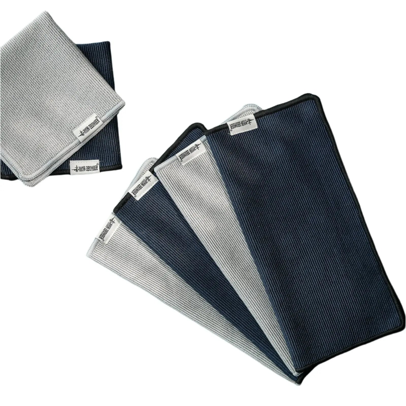 MHW-3BOMBER Square Towel Barista Microfiber Towel 28 x 28 cm Set of 4 MHW-3BOMBER