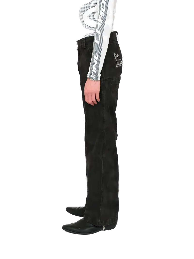 Dreamers Lounge Jeans - Black Fine Chaos