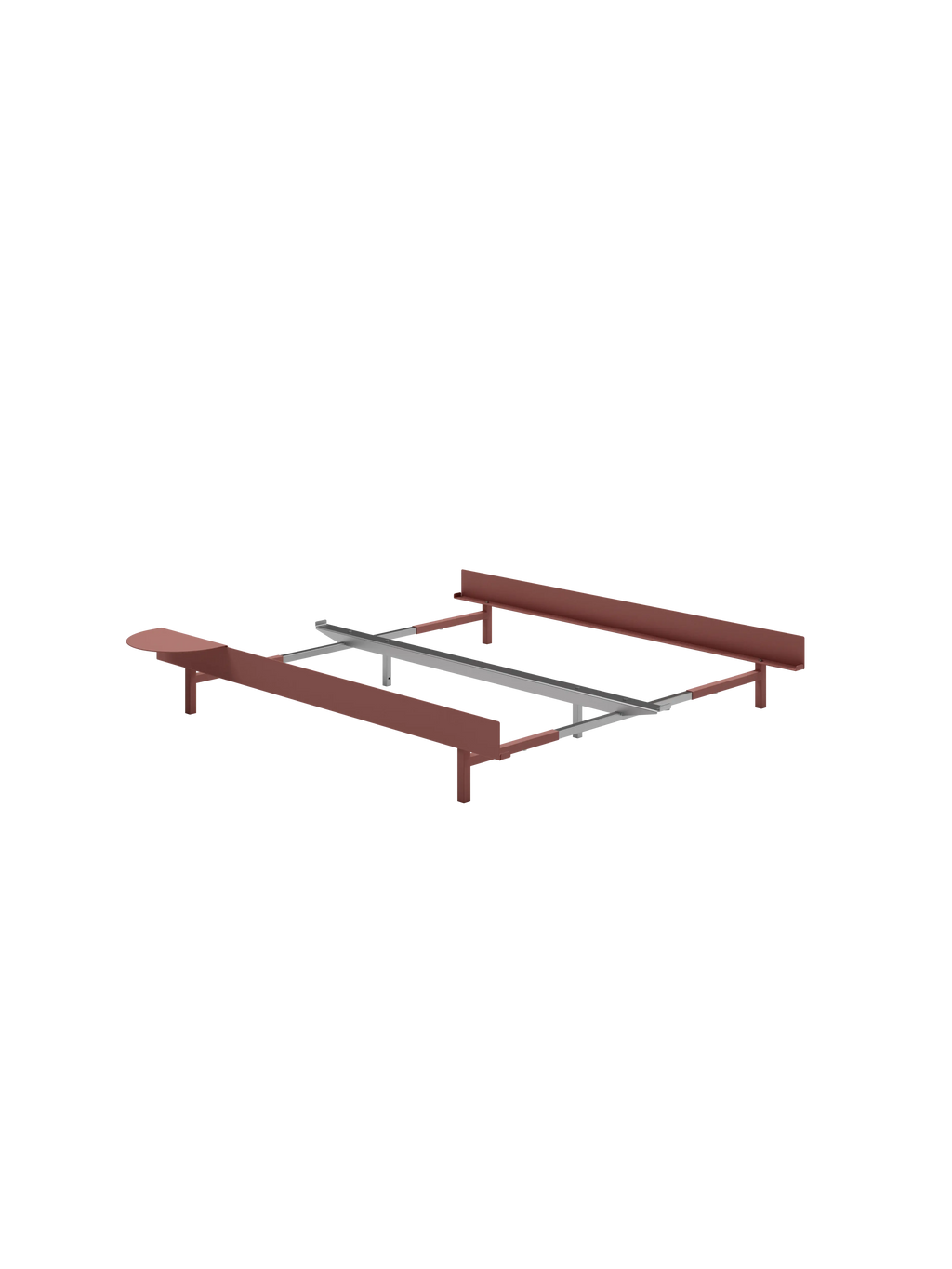 Bed - Dusty Rose Low MOEBE