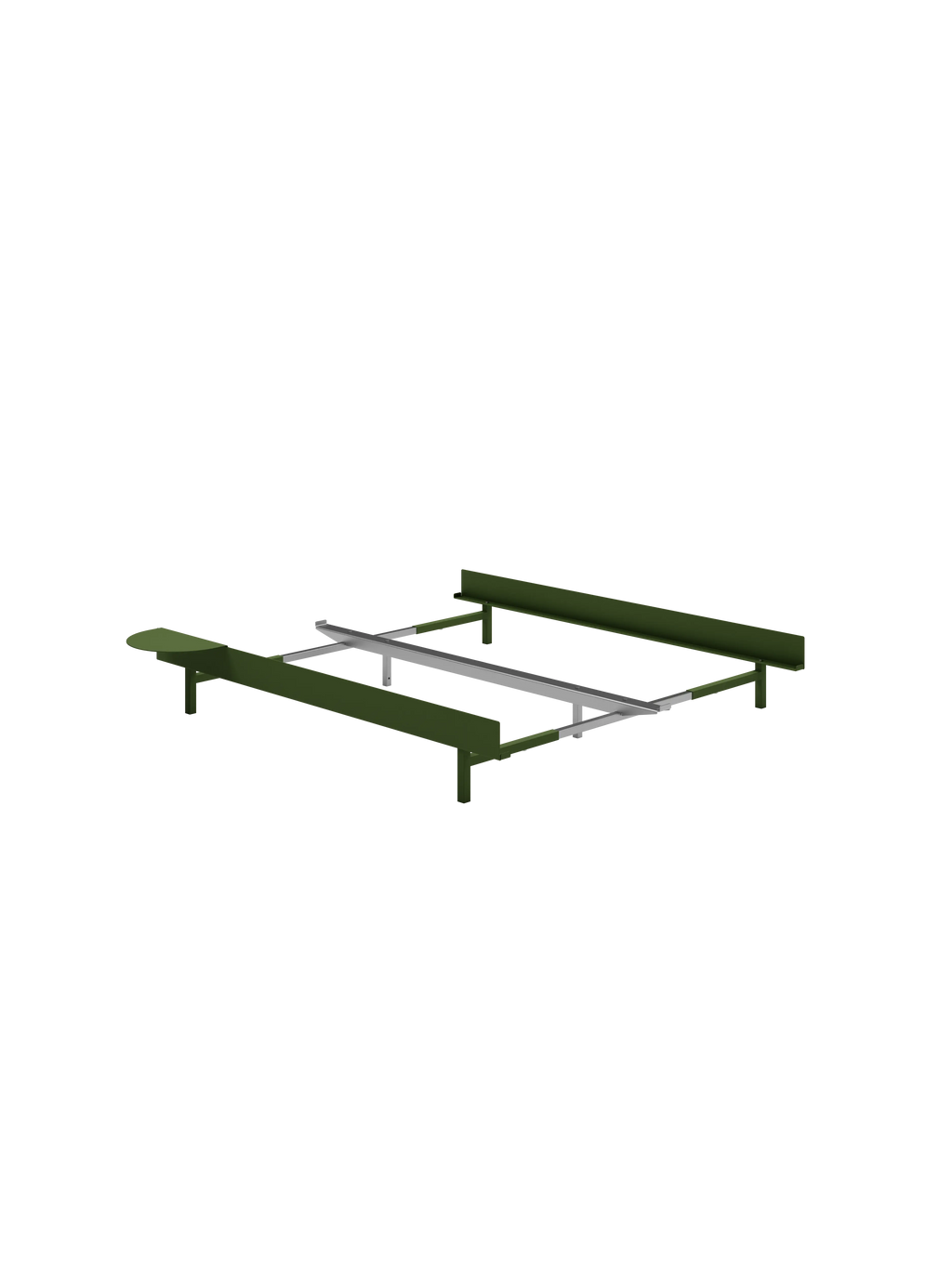 Bed - Pine Green Low MOEBE