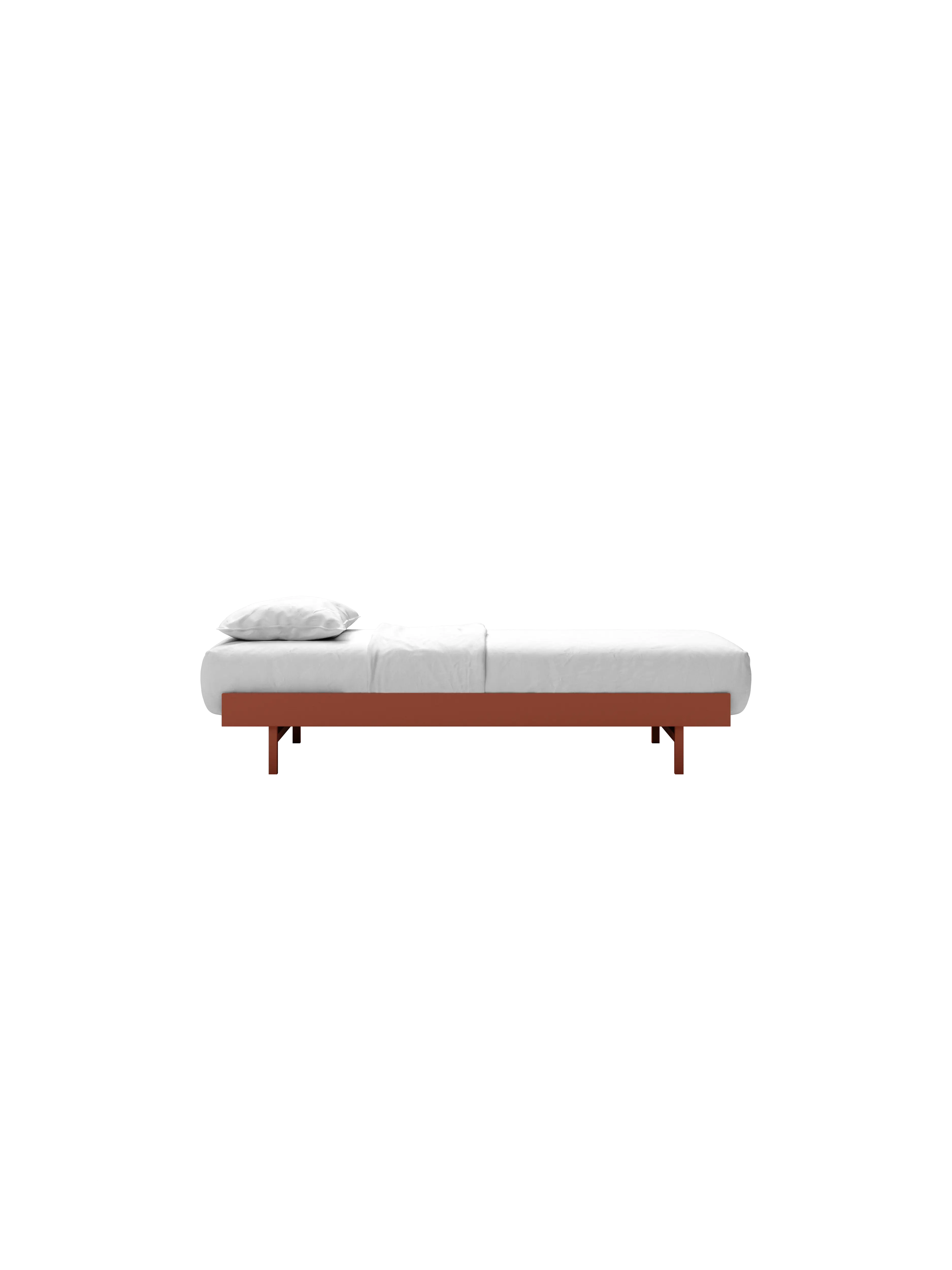 Bed 90 - Dusty Rose Low MOEBE