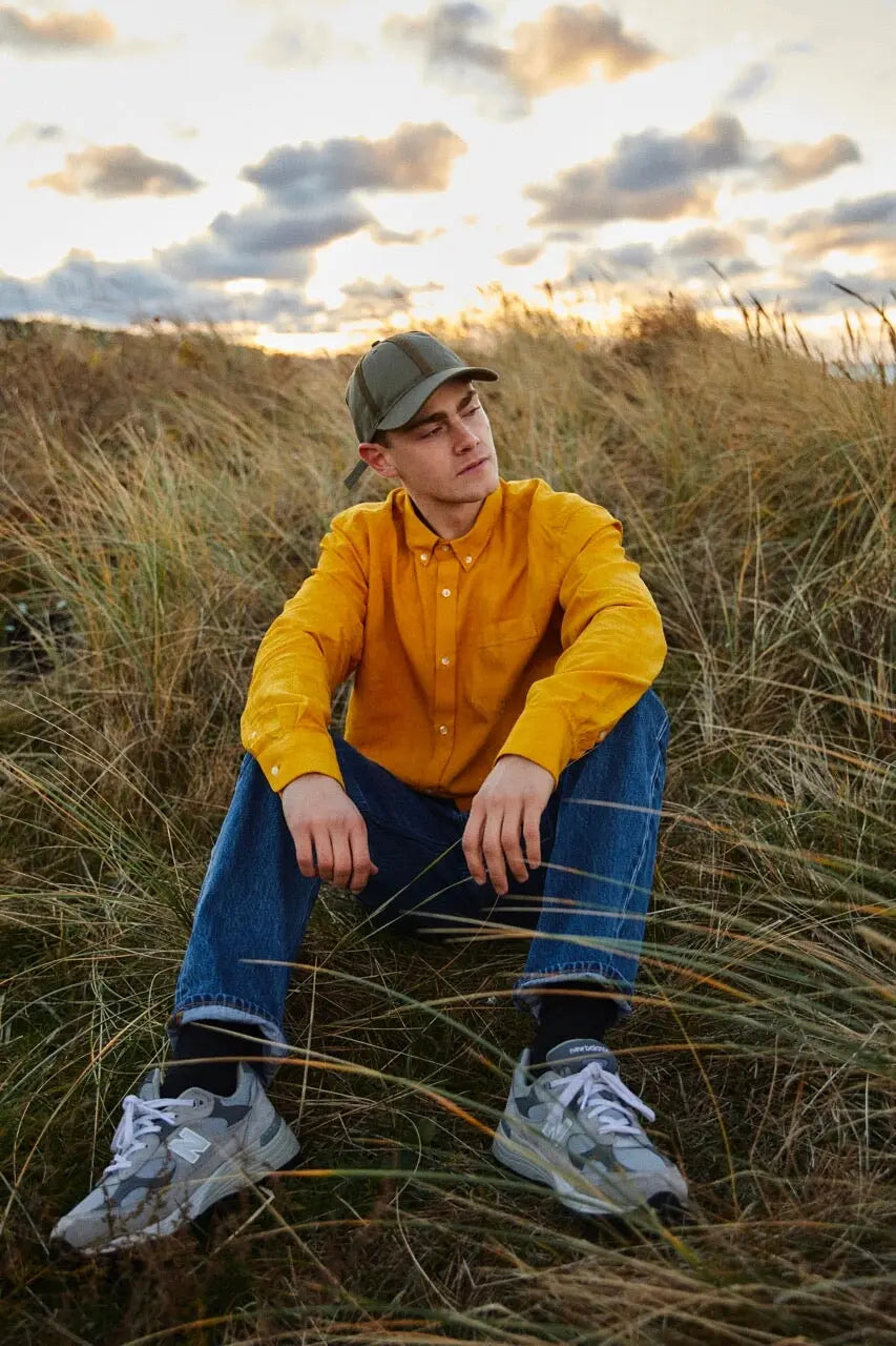 Forét Beam Tencel Ripstop Shirt - Amber Shirts & Tops 