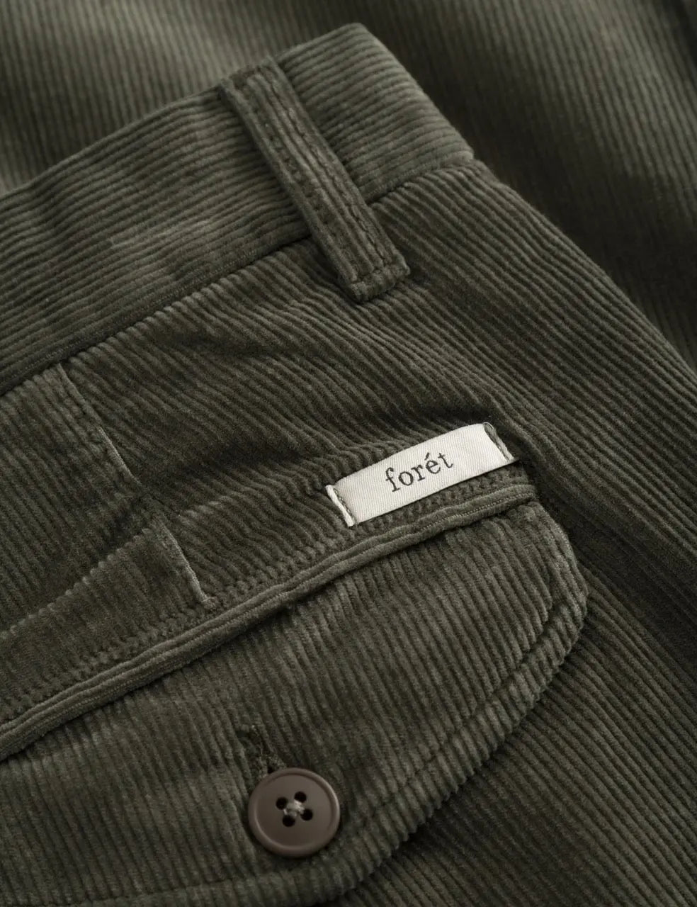 Forét Brook Corduroy Pants trousers 
