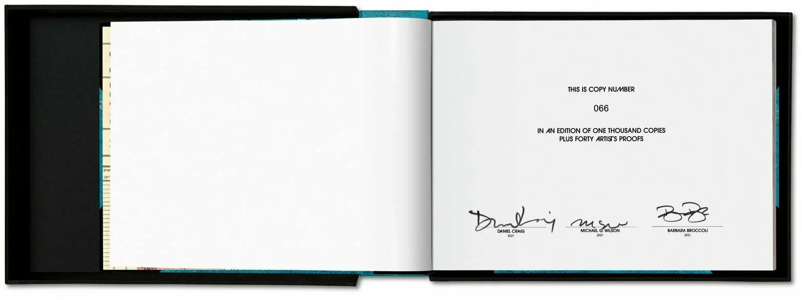 Taschen James Bond - Art Edition No. 501–1,000 ‘No Time To Die’ 