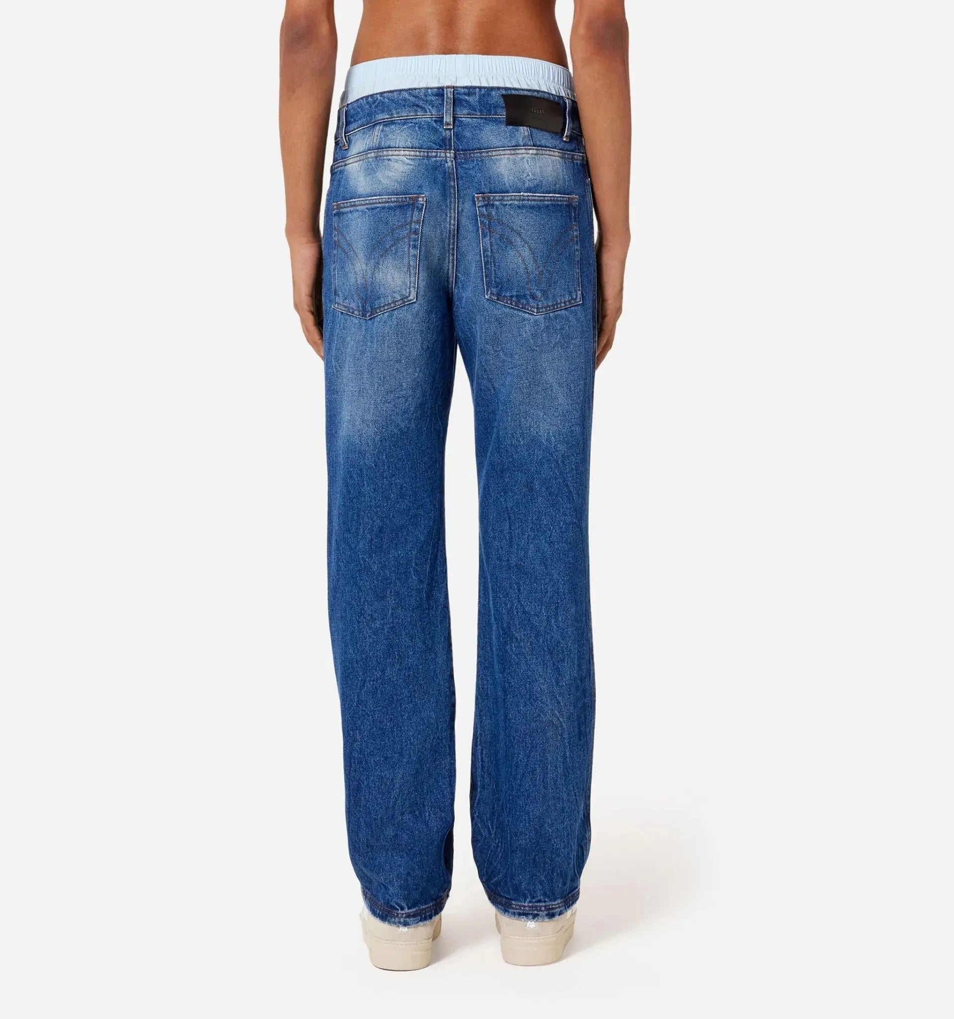 AMI Paris Straight Fit Jeans 